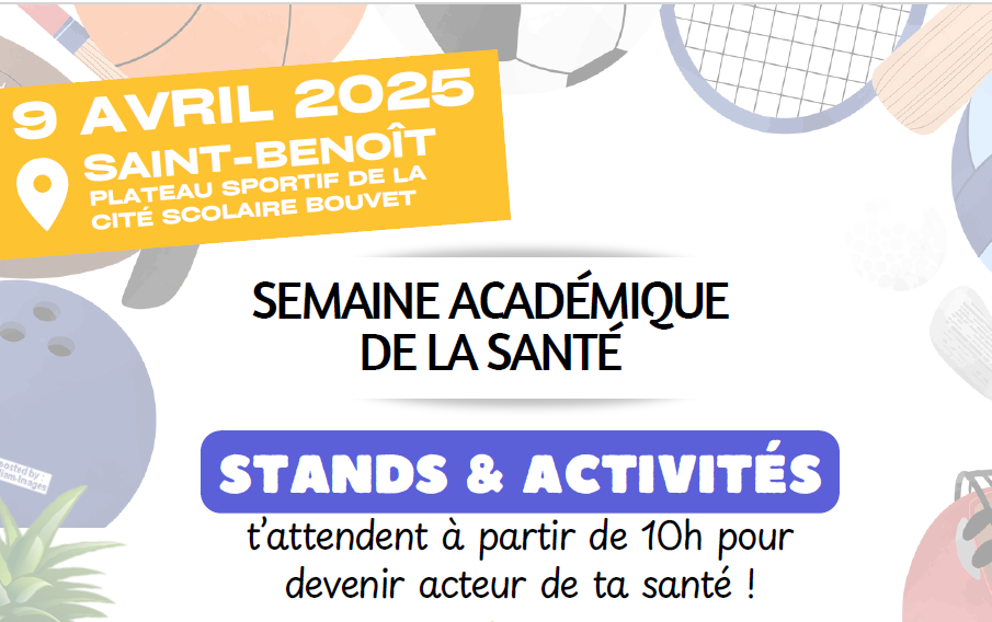 Semaine Academique De La Sante Du Au Avril Acad Mie De La