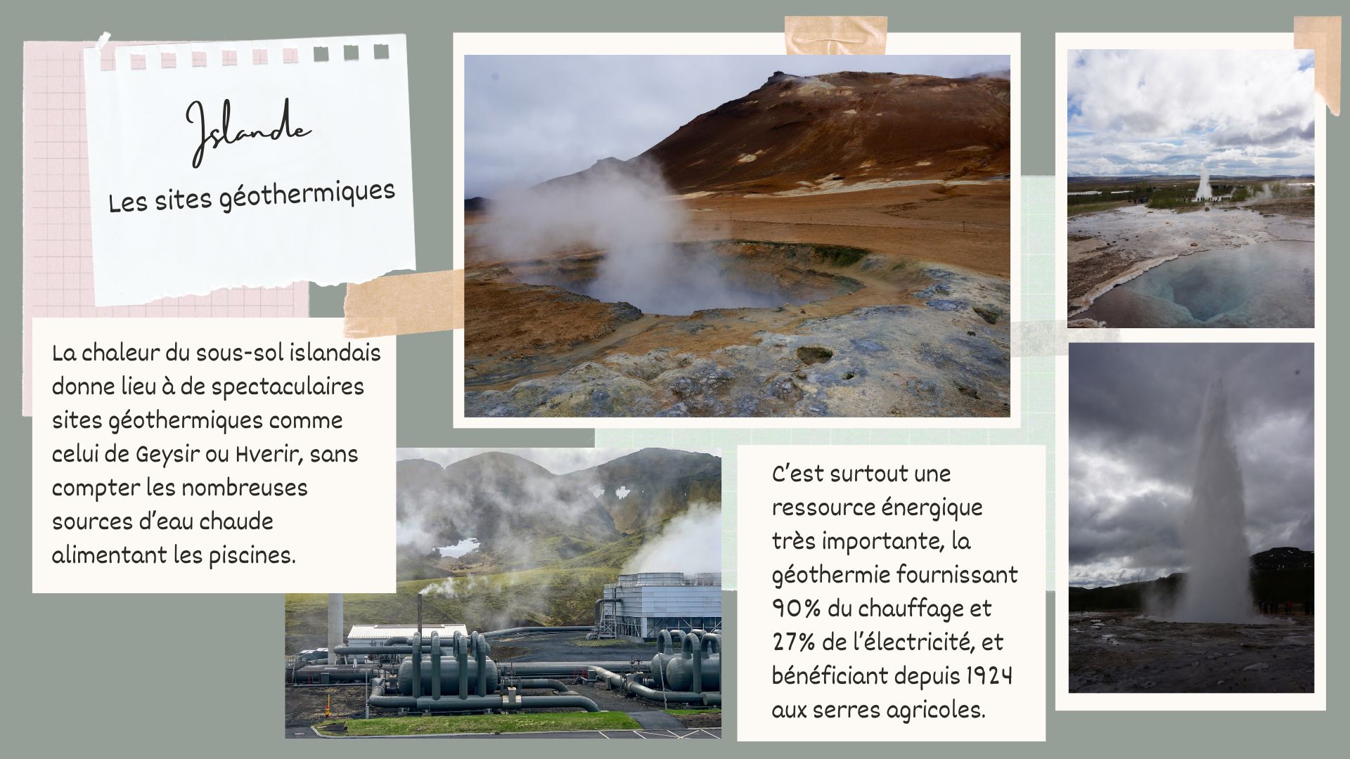 DAAC Islande - les sites géothermiques
