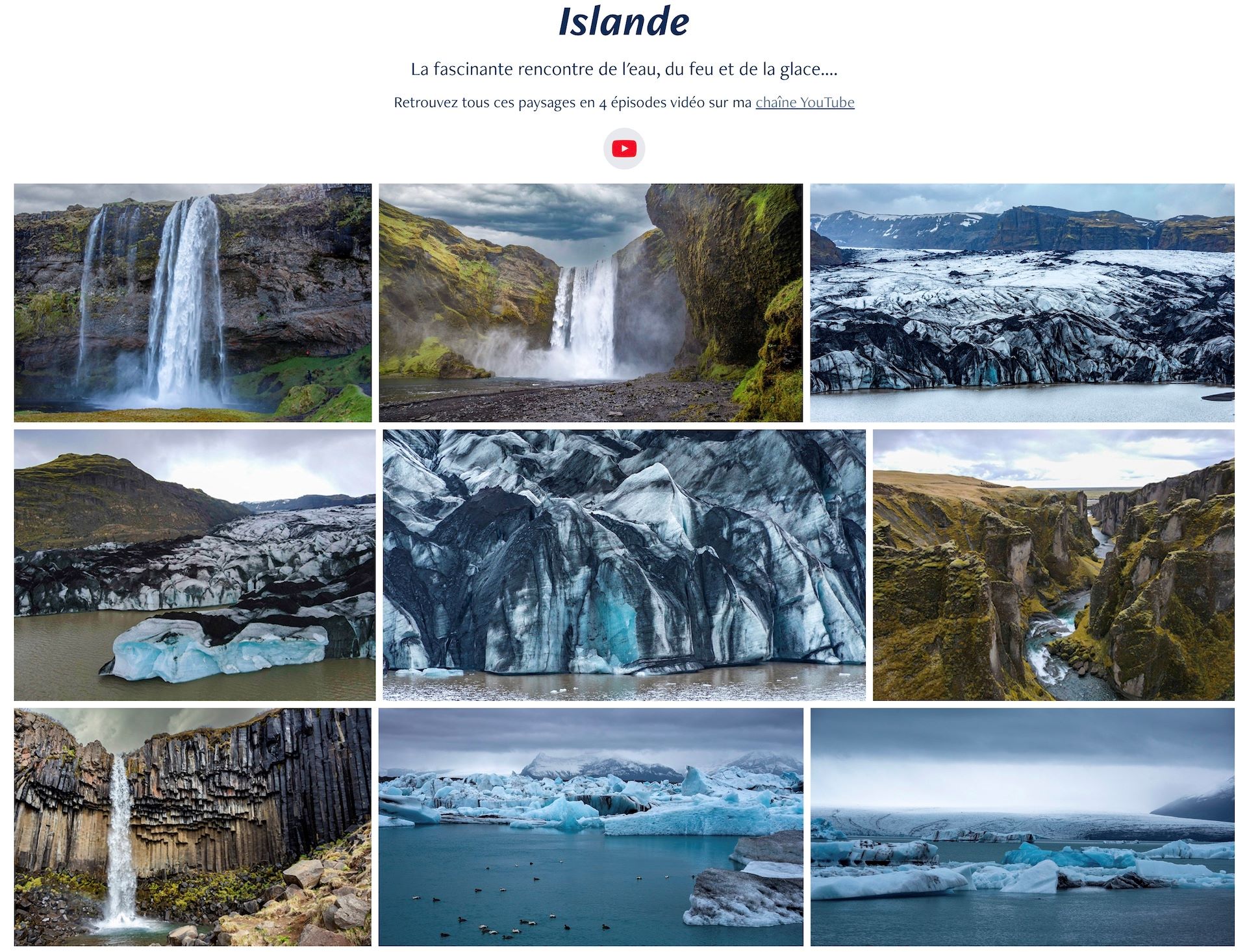 photos d'Islande