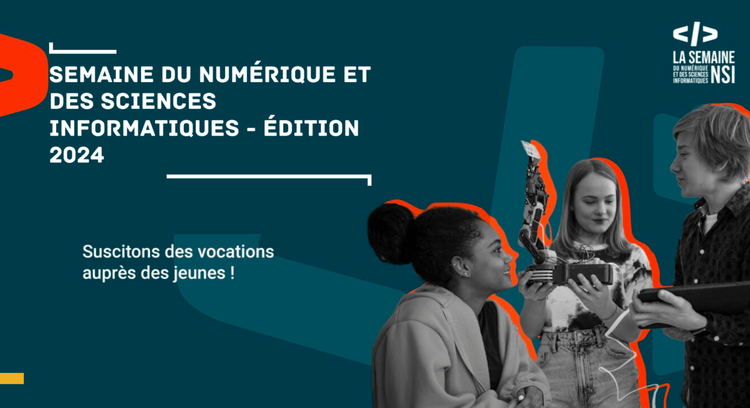 NSI - Bannière Semaine de NSI 2024