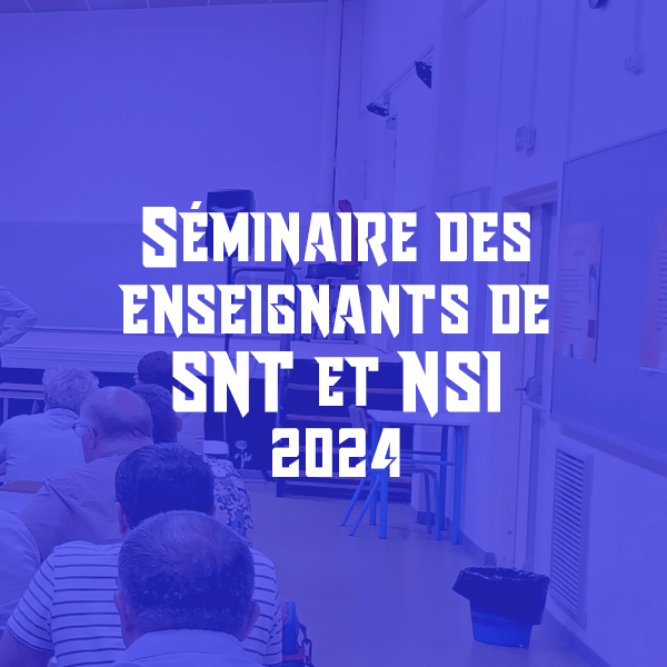 NSI - Logo Journée des enseignants 2024